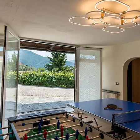 A Ca Di Trenta-pool-15min Sea-garden-playroom-parking Apartment Avegno